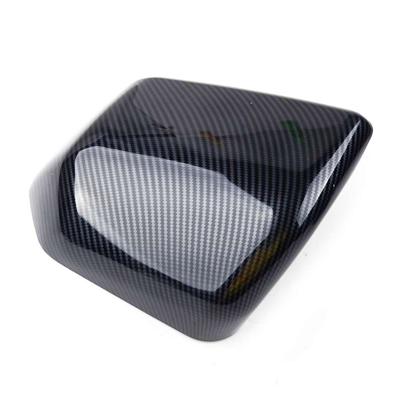 Left Carbon Fiber Grain Side Mirror Cover Trim Fit for Ford F150 2015-19 Raptor
