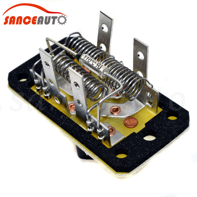 Heater Blower Motor Resistor W/ Connector Plug For Ford F-150 F-250 Escape RU382