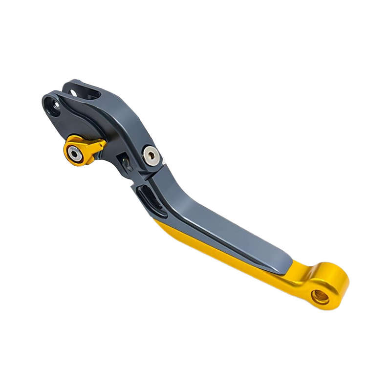 Pair Universal Motorcycle 6 Gear Positions Handlebar Brake Clutch Lever New