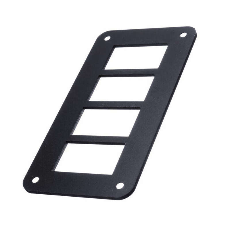 4 Gang Rocker Switch Frame Bracket Mount Holder Housing Panel for Car Boat RV