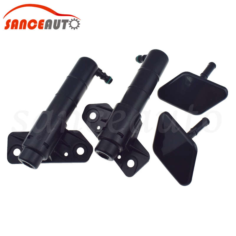 Left /Right Headlight Washer Spray Nozzle Jet Cover Cap For Kia Sportage 3 11-16