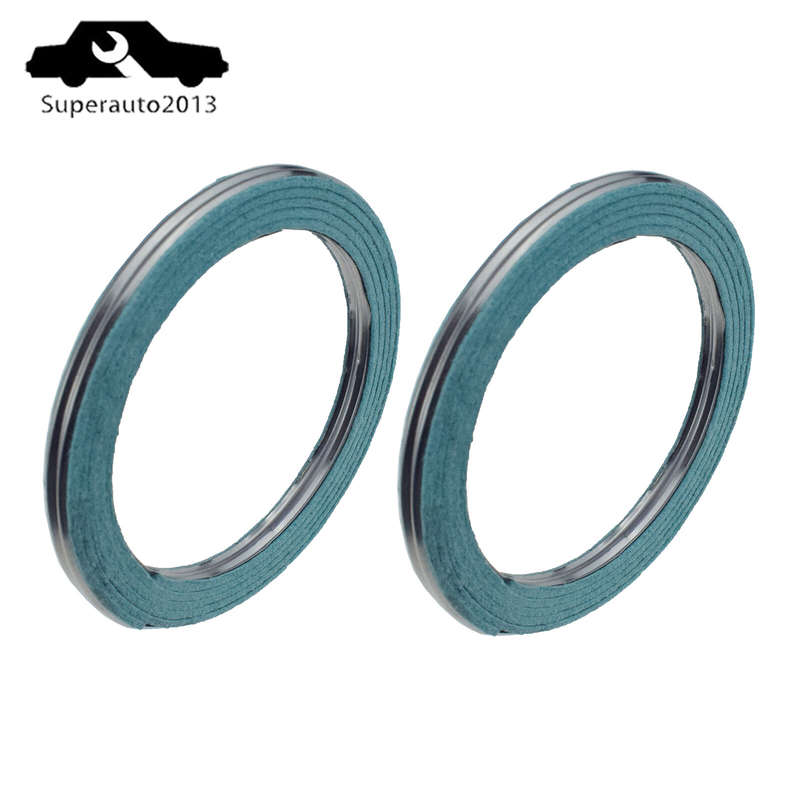 3X Front Exhaust Gaskets Kit 90917-06046 90917-06076 For 2001-05 Lexus IS300 New