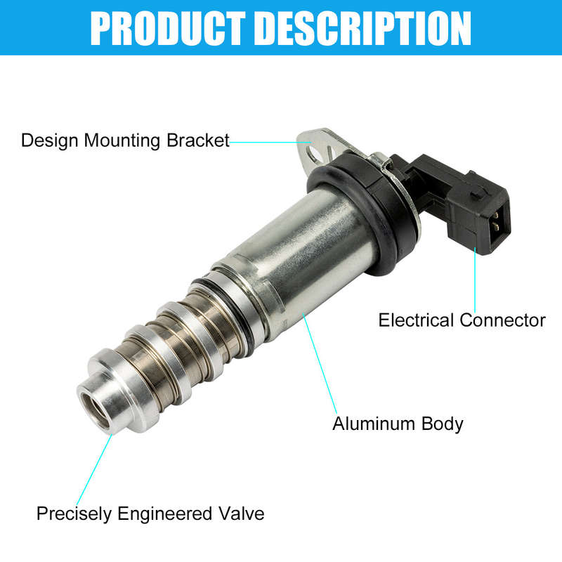 2Pcs 11368605123 New Solenoid Valve for BMW 335i 535i 550i M3 M5 X3 X5 X6 USA