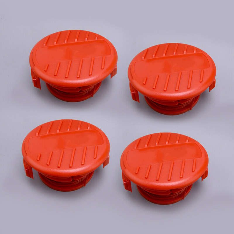 4Set Trimmer Spools & Spool Covers & Springs Fit For Craftsman CMCST910 Red