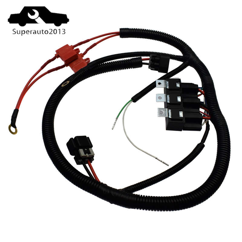 7L5533A226T For 1999-2006 Control New Dual Electric Fan Upgrade Wiring Harness
