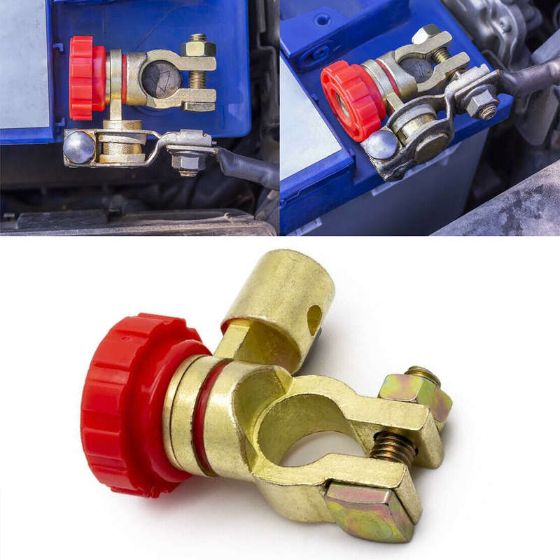 Car Battery Cut Off Switch Disconnect Isolator Terminal Master for Car Van Hot