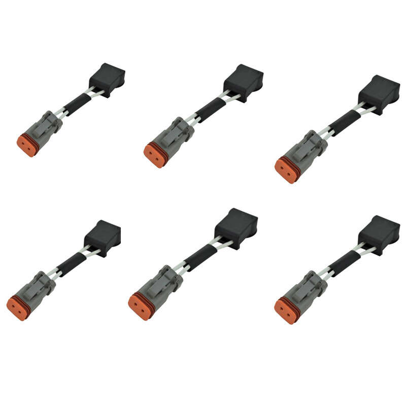 6Pcs Fuel Injector Wire Harness Fit for Cummins N14 M11 L10 3803682 3076256