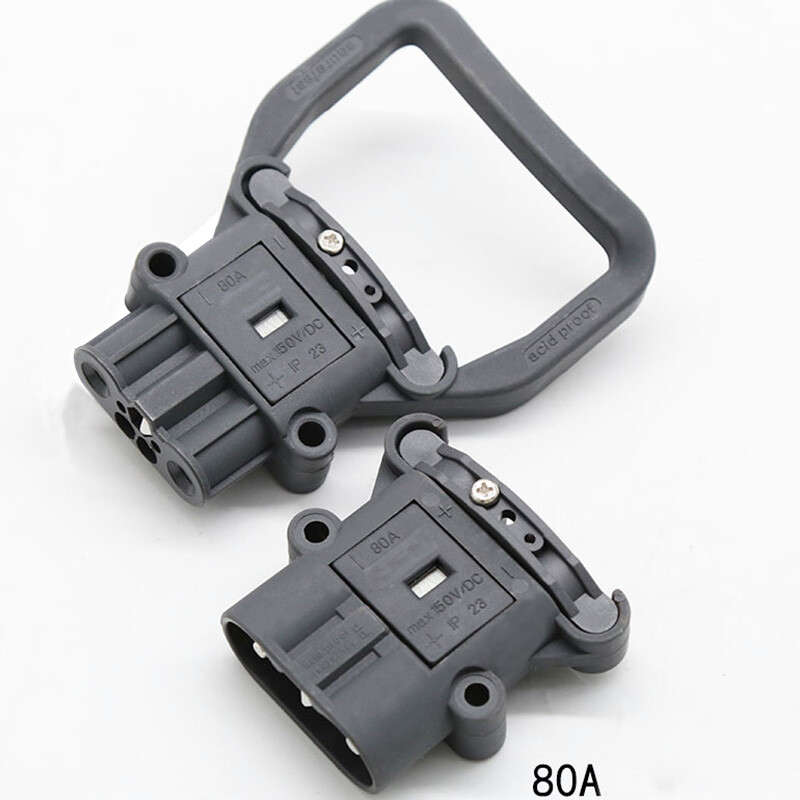 1 Pair REMA 80A 160A 320A For LINDE Charging Plug Fork Truck Battery Connector