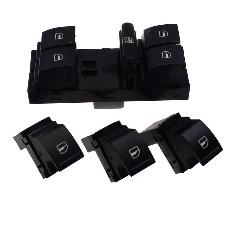 New Control Power Window Switch Fit VW Golf Jetta Passat 1K4959857B,7L6