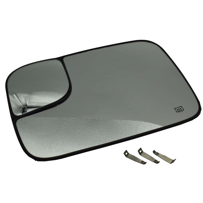 Left Driver Mirror Glass Heated For Dodge Ram 1500 2500 3500 2005-2009 5161011AA