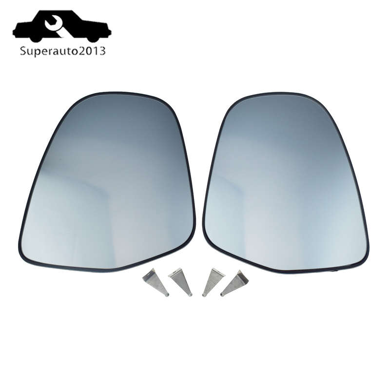 2X Left & Right Side Rearview Side Mirror Glass Heated For Suzuki Vitara S-cross
