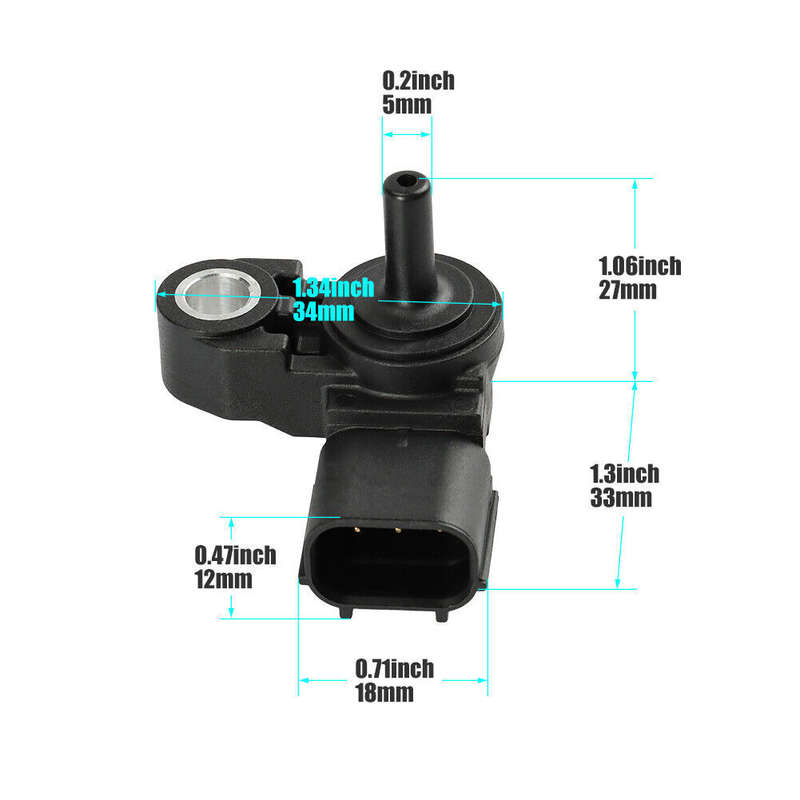2pcs Map Mass Air Flow Pressure Sensor For Ducati 2016 1299 Panigale 55241571A