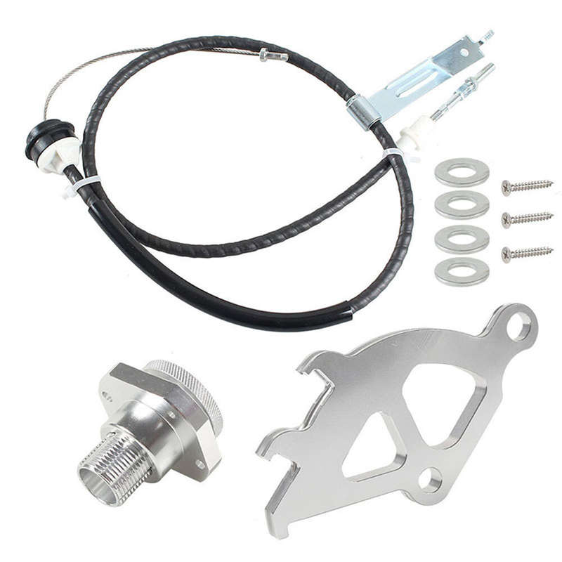 Clutch Quadrant Cable Firewall Adjuster 555-7000 For Ford Mustang 96-04 Black