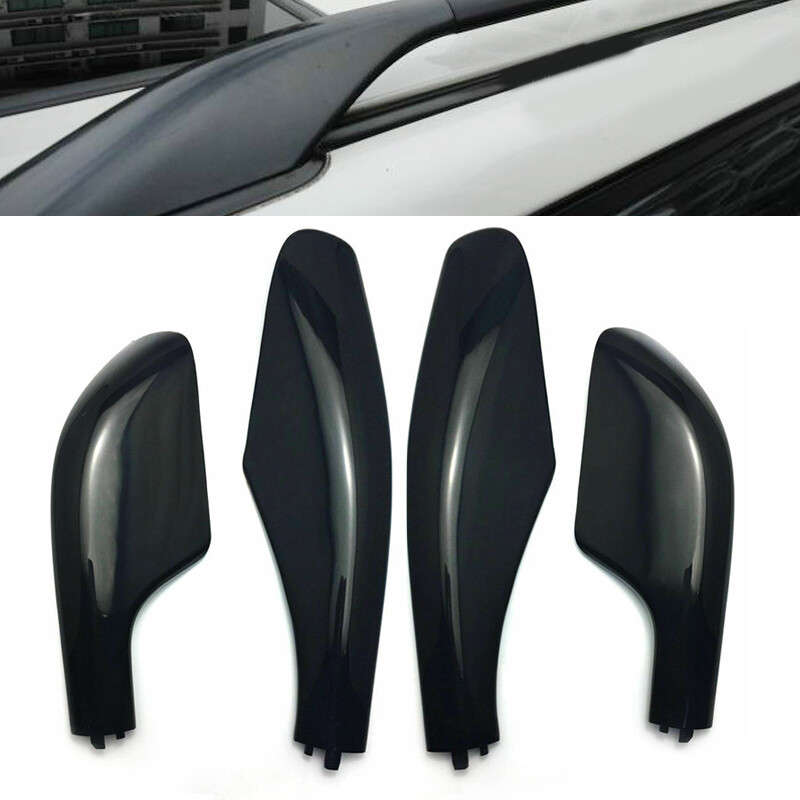 4x Roof Rack Rail End Cover Shell Fit for Toyota Land Cruiser FJ100 98-07 Es