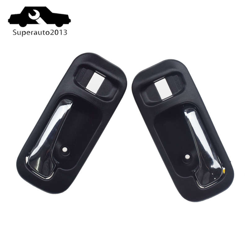 New Pair Rear Left & Right Interior Door Handle For 1997-2001 Honda CRV Odyssey