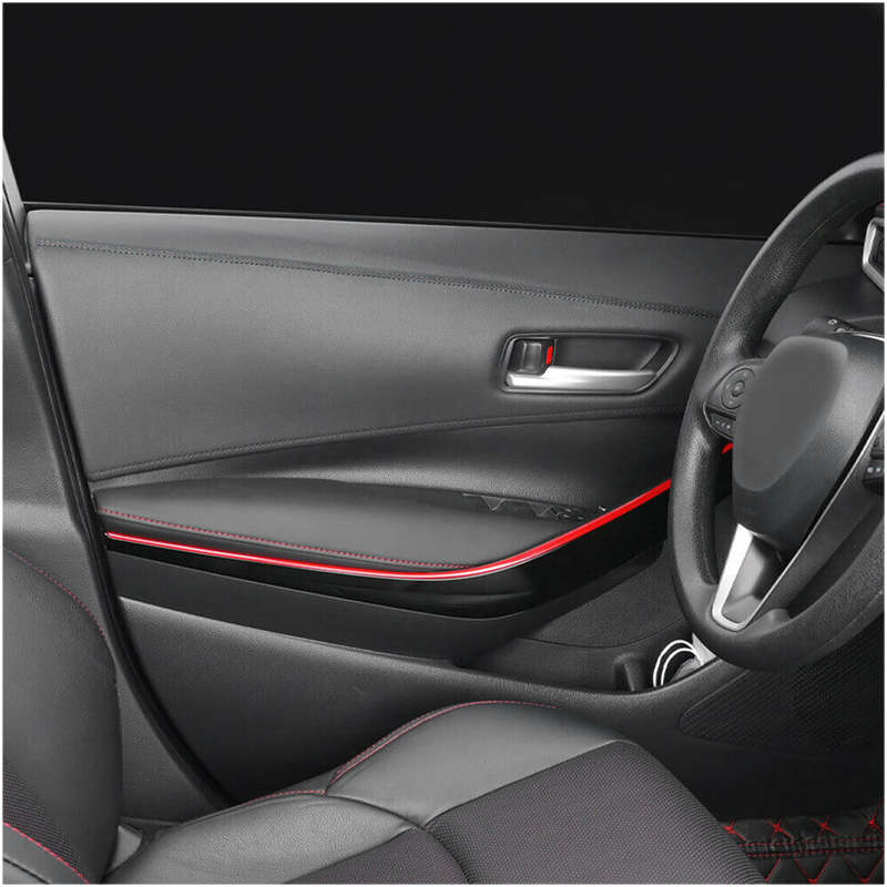 Car Door Dashboard Gap PU Leather Strip Decor Moulding Trim Decor New
