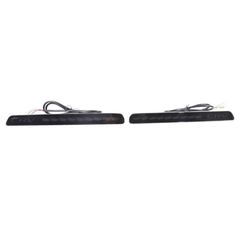 1pair LED Rear Bumper Reflector Fog Light Tail Lamp Fit for Honda CR-V 2023 2024