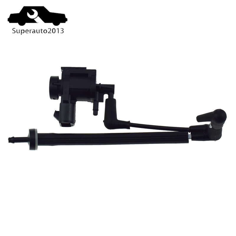 2X Auto Hub Lock Vacuum Line Tube Check Valve & Solenoid For 2015-2020 Ford F150
