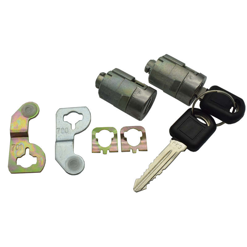 Set Of 1 Door Lock Cylinder W/ Keys 15298924 For Chevy GMC Silverado Sierra New