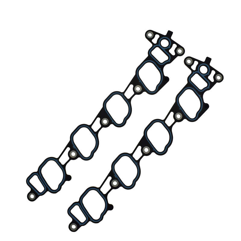MS4595 2PCS Engine Lower Intake Manifold Gaskets For Ford Mustang E-150 E-250