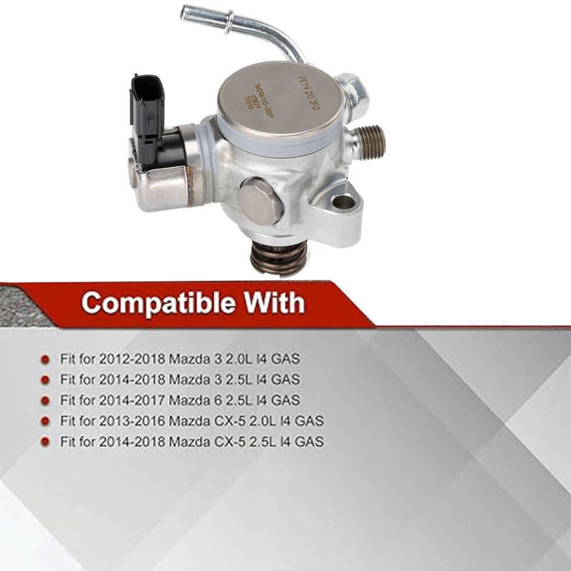 1PC For Mazda CX-5 M6 M3 2012-18 2.0L 2.5L High Pressure Fuel Pump PE19-20-3F0