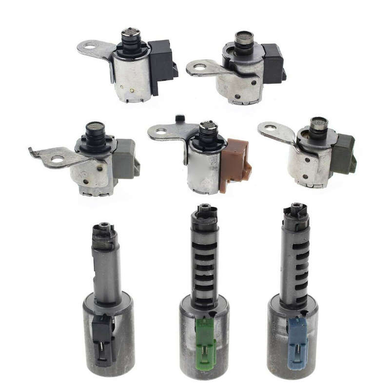 8Pcs Transmission Solenoid Valve AF33-5 AW55-50SN AW55-51SN RE5F For AW5551SN