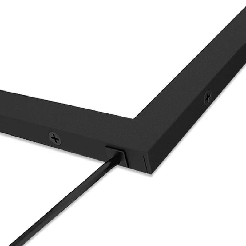 15" 4:3 Multi IR Touch Screen Frame 348*272mm 10 Point Touch Glass USB Interface