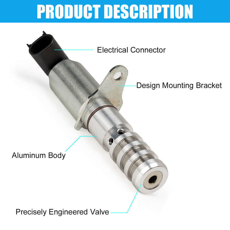 2PCS Camshaft Actuator Solenoid VVT Valve Fit For Chevrolet For Buick 12615873