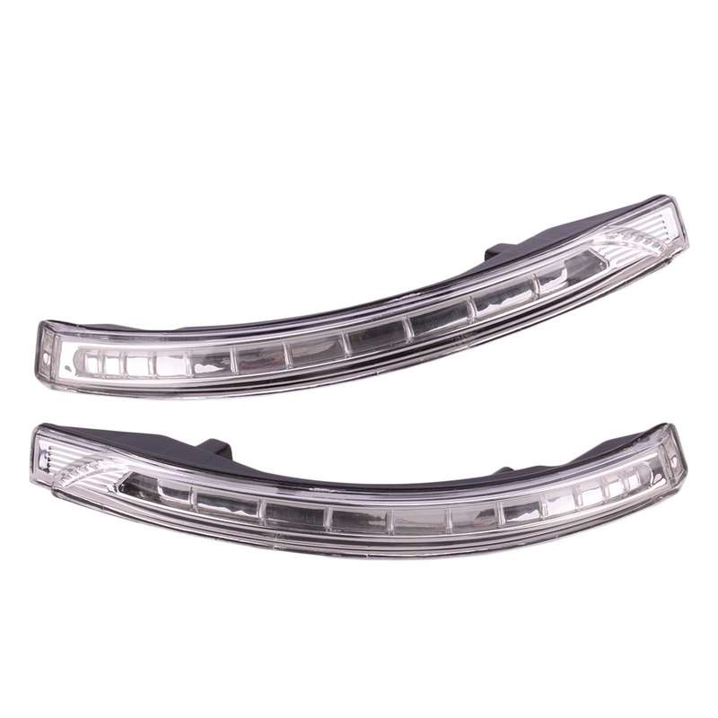 Clear Lens Mirror Turn Signal Light Indicator Fit For Kia Sportage 2010-2015