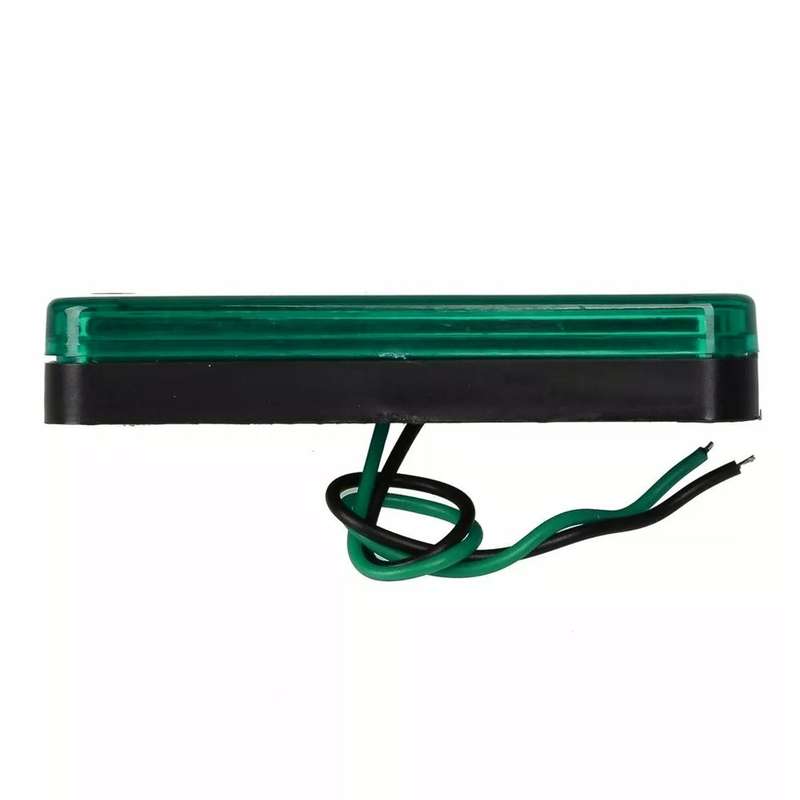 2x 4" 8LED Clearance Corner Light Side Marker Lamp Truck Trailer Lorry