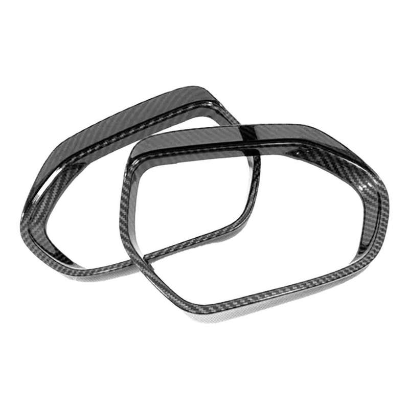 CarbonFiber Style Side Mirror Rain Eyebrow Cover Fit For Toyota Corolla2019-20