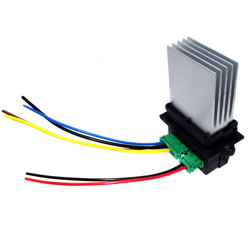 Heater Blower Resistor W/ Connector/Wire for Citroen Peugeot 107 207 607 Renault