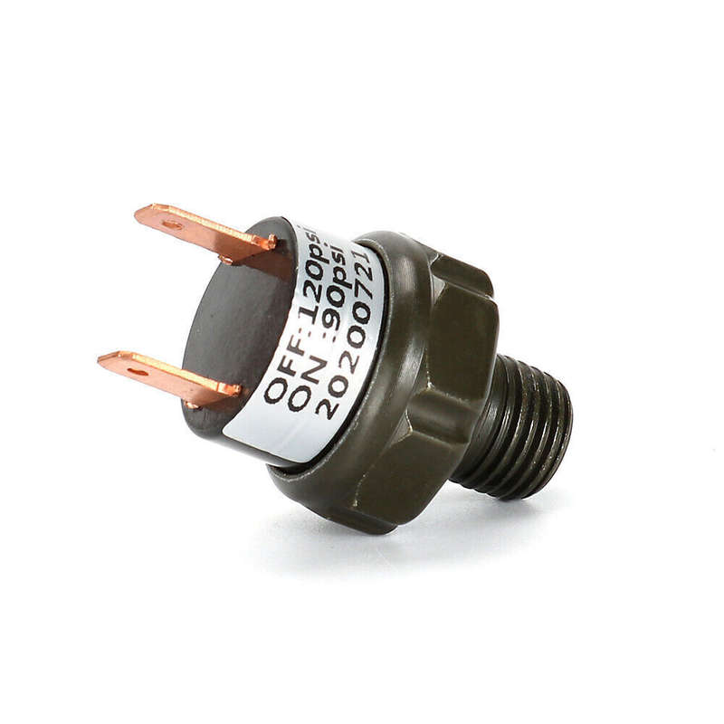 2PCS 90-120PSI 12V/24V Air Pressure Switch Tank Mount 1/4" NPT For Train Horn