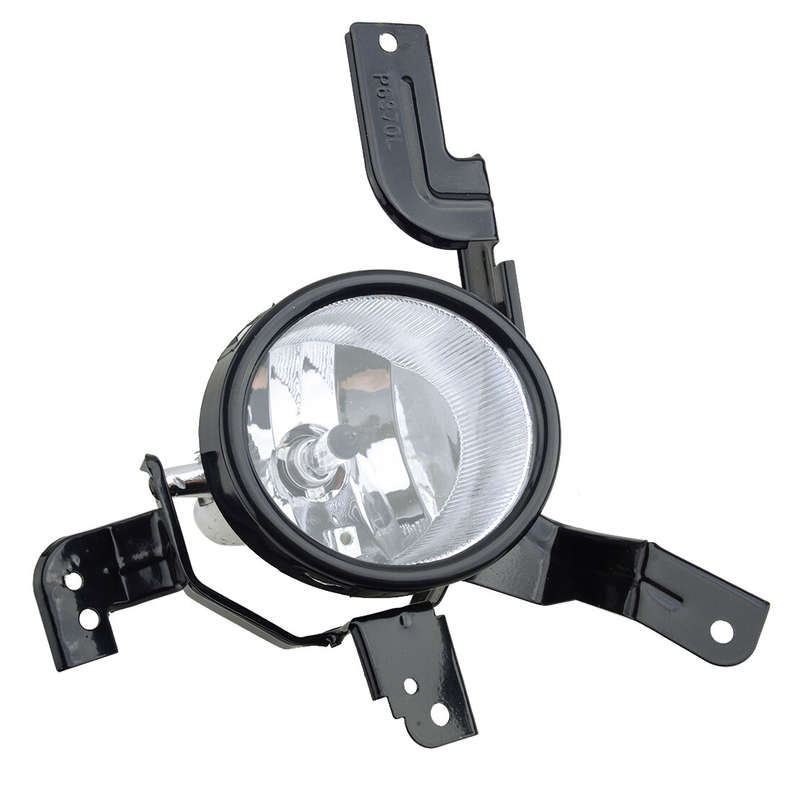 Front Left Bumper Fog Light Lamp w/ H11 Bulbs Fit For Honda CR-V CRV 2007-2009