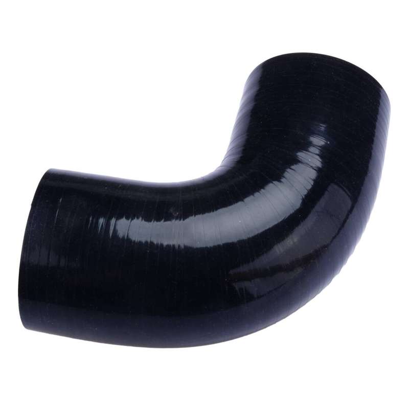2x 2.5 Inch 90 Degree Elbow Silicone Hose Pipe Intercooler Coupler Turbo New