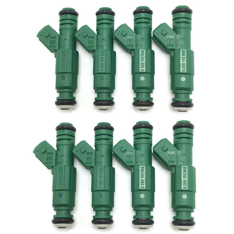 8Pcs For Volvo C70 S60 S70 440cc Turbo EV1 42lbs 0280155968 Fuel Injector