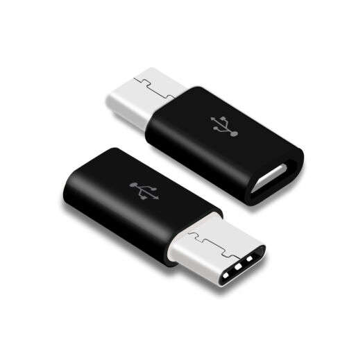 FREE SHIPPING - Black USB 3.1 Type C Male to Micro USB Female Adapter Converter Connector USB-C