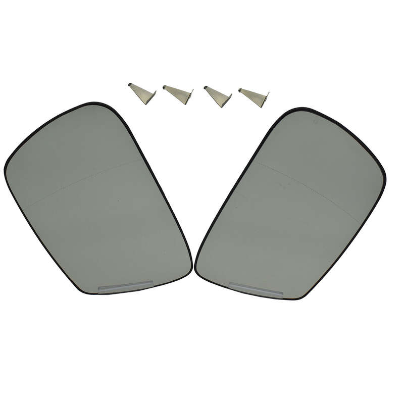 Pair Left & Right Side Mirror Glass Heated For Jeep Grand Cherokee 2005-2010 New