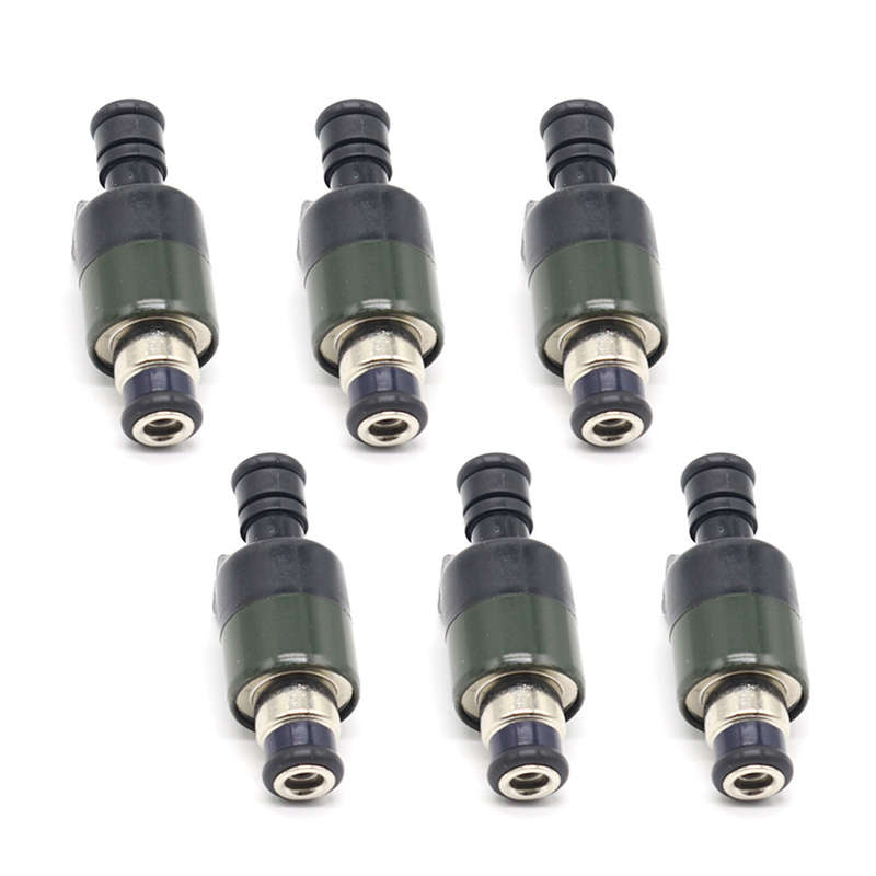 Set of 6 Fuel Injectors 17089625 1992-95 For Isuzu Rodeo Honda Passport 3.2L NEW
