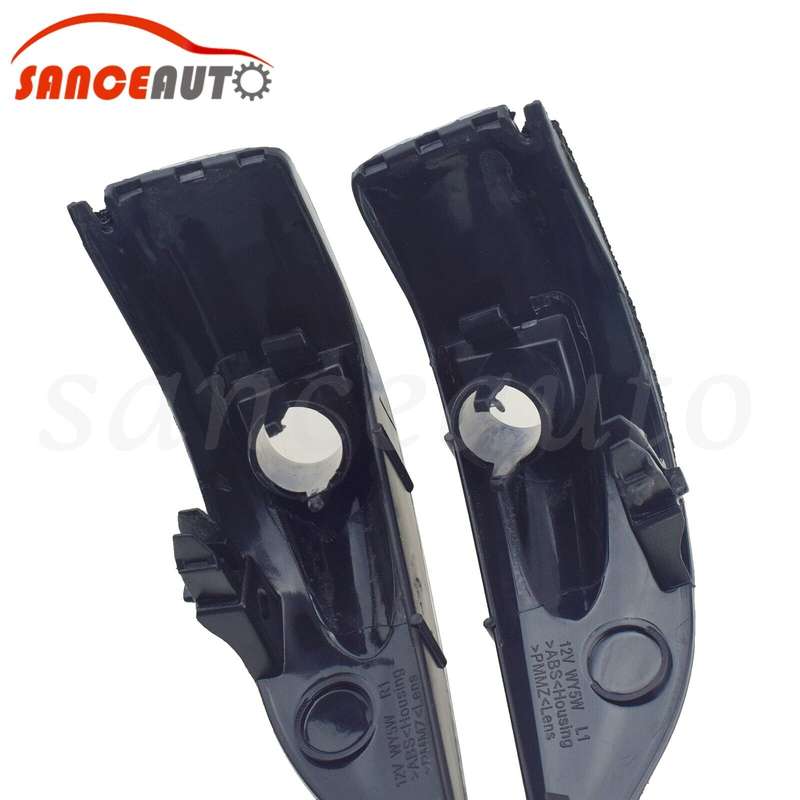 For Toyota Yaris 11-19 Side Rearview Mirror Indicator Turn Signal Lamp Housing