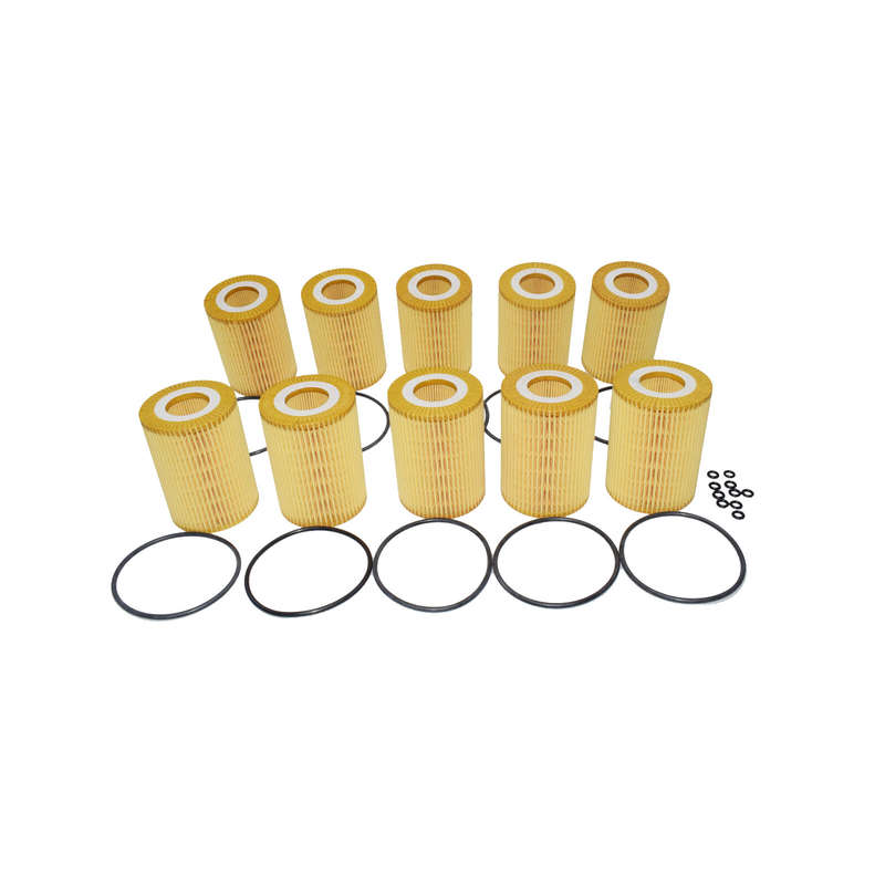 Set of 10 Engine Oil Filter 6421800009 For Mercedes-Benz W211 W212 W164 W166 New