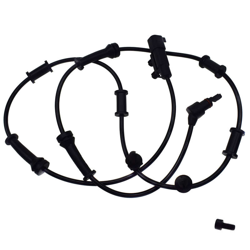 2PCS Front Pair For 2007-17 Jeep Wrangler JK ABS Wheel Speed Sensor 68003281AC