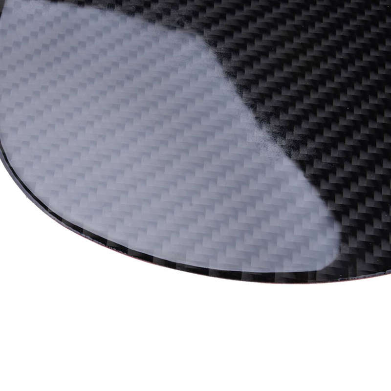 Carbon Fiber Filler Fuel Door Tank Gas Cap Cover Trim Fit For Mercedes Benz W205