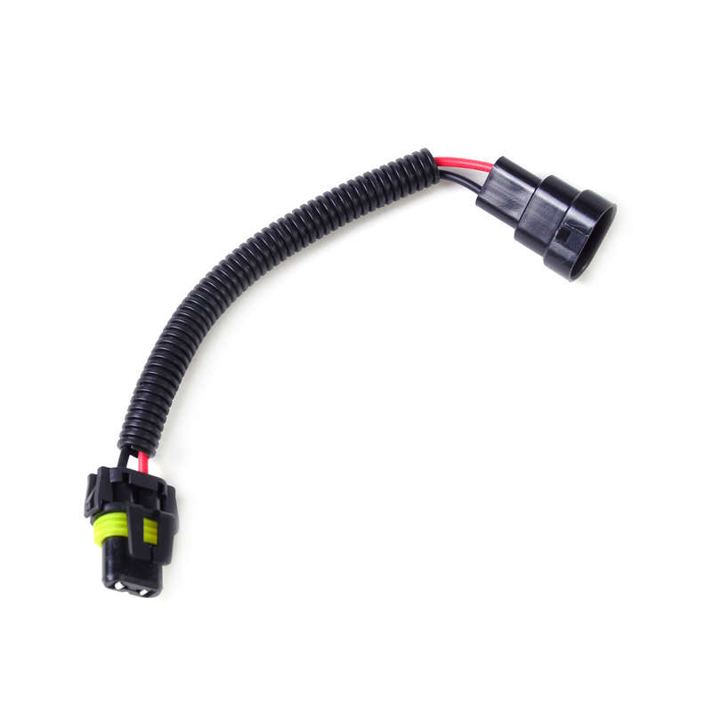 2pcs Headlight Fog Light HB4 9006 Wiring Harness Socket Plug Extension Wire