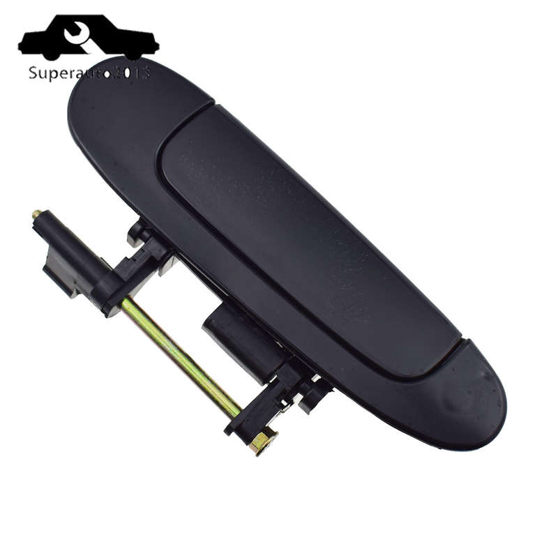 Rear Left Exterior Outside Door Handle Black For Toyota Echo 2000-05 69240-52010