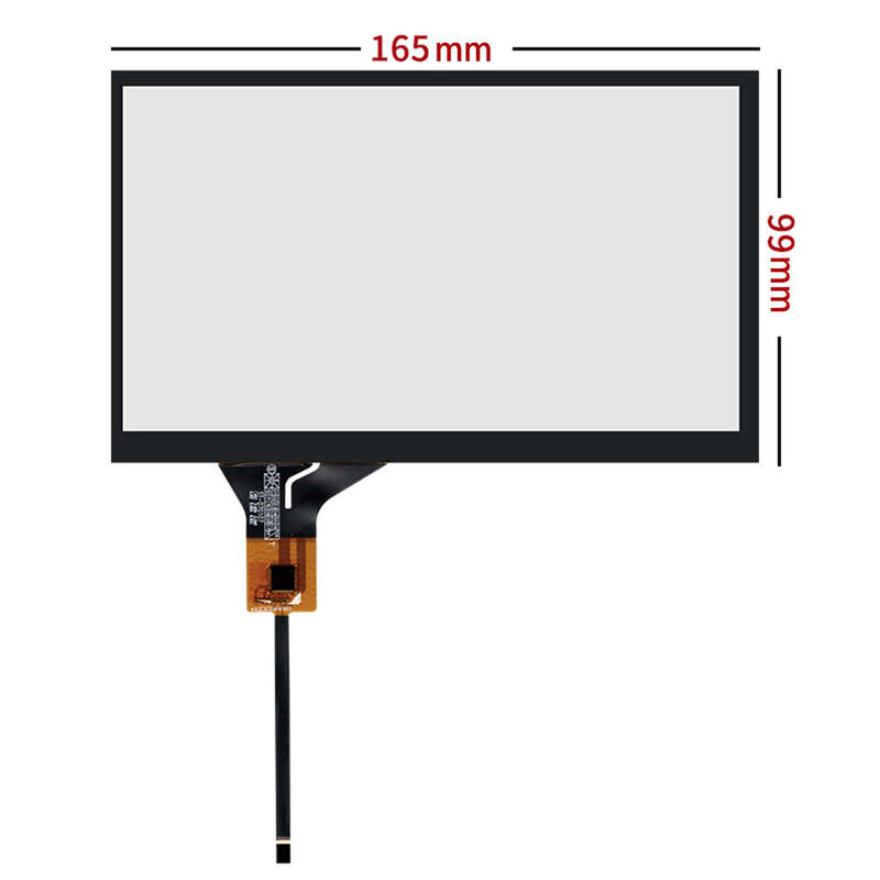 165x99mm Capacitive Touch Screen 7 inch GT911 Chip Plug and Play Left Cable