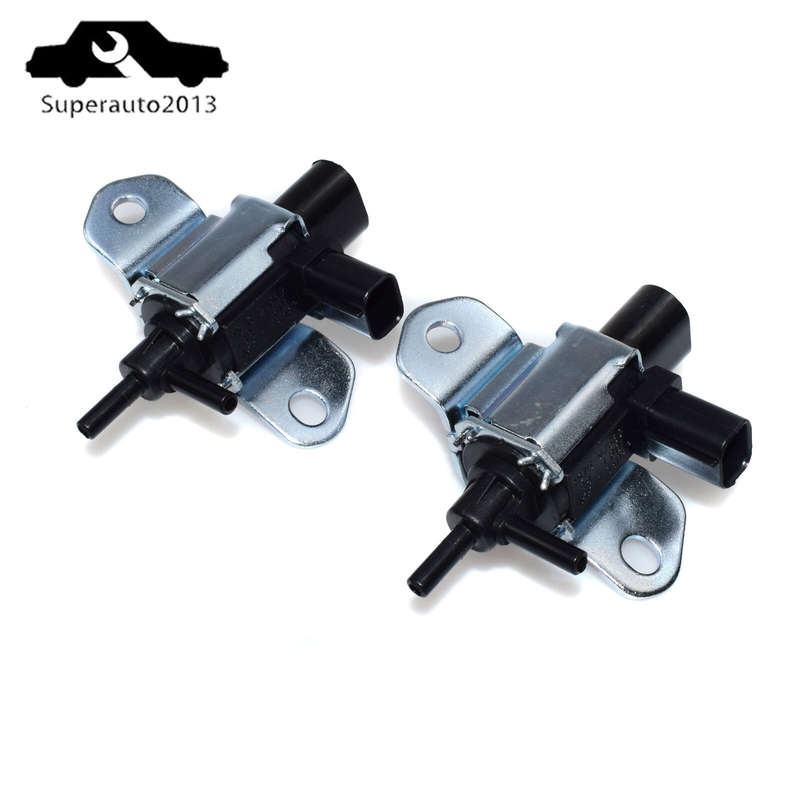 2X Vacuum Solenoid Valve Inlet multiplex Control For Ford Mazda 6 3S4Z9J559AA