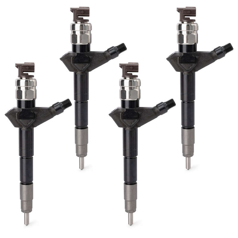 4Pcs 095000-6250 Common Rail Diesel Fuel Injector for Nissan YD25 Navara Engine