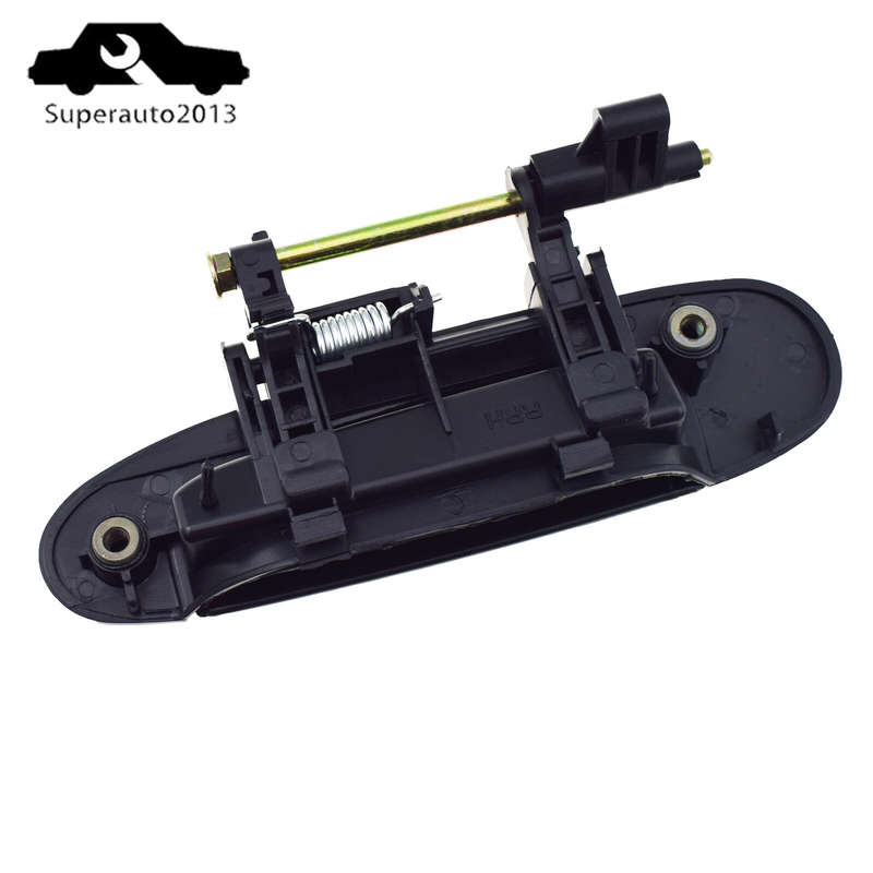 Rear Right Exterior Outside Door Handle Black For Toyota Echo 2000-05 6923052010