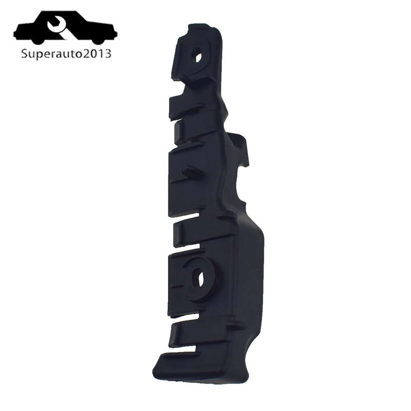 Front Left Right Bumper Mounting Bracket Black For 09-13 AUDI A3 8P0807184B New